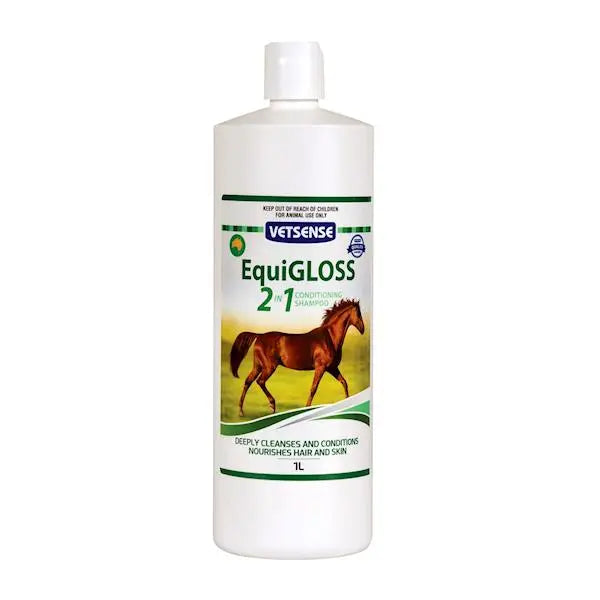 Vetsense EquiGLOSS 2-in-1 1 Litre