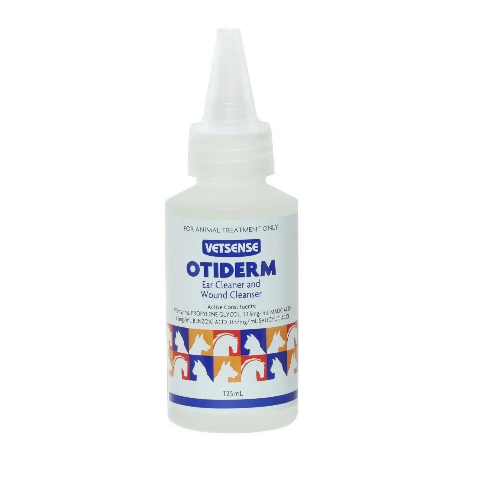 Vetsense Otiderm 125mL-wound cleane