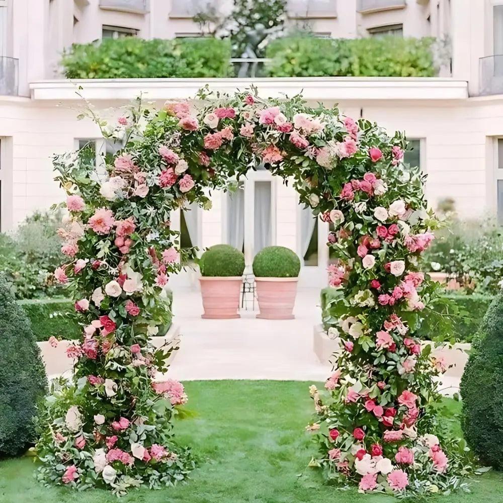 Wedding Garden Arch Arbor Trellis Archway for Climbing Plants Rack