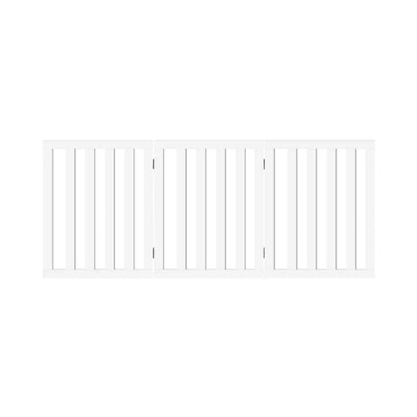 Wooden Dog Fence Pet Gate 3 Panels