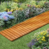 Wooden Garden Pathway Roll-Out 8ft Straight