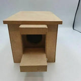 Wooden Budgie Nesting Box: Spacious Breeding Box for Budgerigars