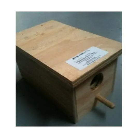 Wooden Nesting Box- for Finch Nest Box - Small Elite Pet Products