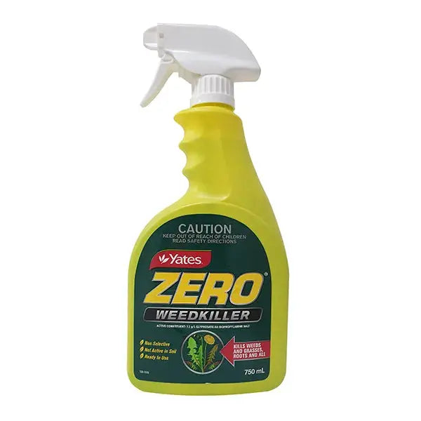 Yates Zero Weedkiller – Fast-Acting, Highly Effective Weed Control Yates