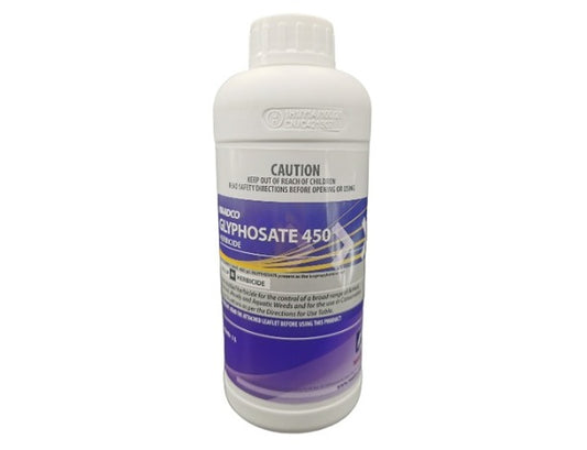 Glyphosate 450 Herbicide 1L | Liquid Concentrate Weed Killer