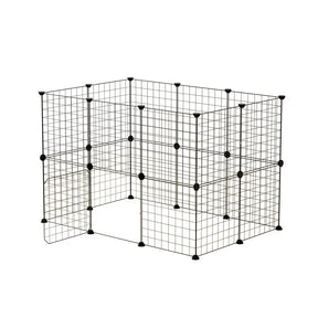 i.Pet Pet Dog Playpen Enclosure Cage 20 Panel Puppy Fence Play Pen Foldable Metal Bonnyrigg Produce & Garden Supplies