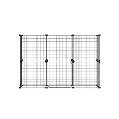 i.Pet Pet Dog Playpen Enclosure Cage 20 Panel Puppy Fence Play Pen Foldable Metal Bonnyrigg Produce & Garden Supplies