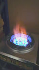 High Pressure 15-Pin Turbo Gas Wok Burner 150MJ
