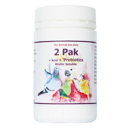 2 Pack - Probiotic 200g Water Soluble for Pigeons
