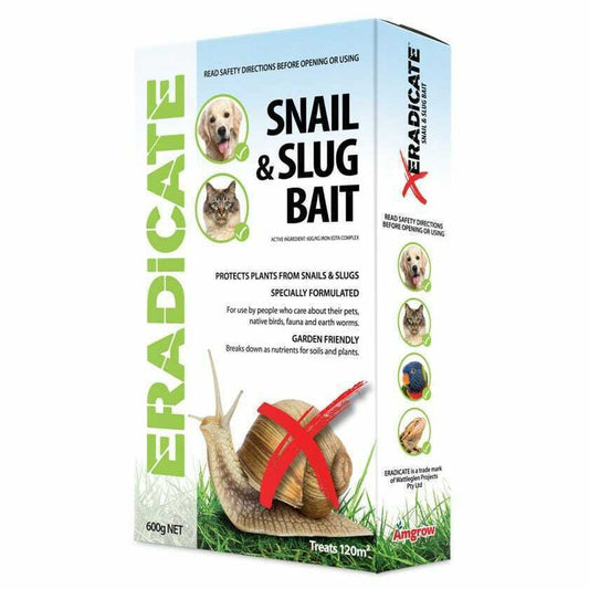 AMGROW Eradicate Snail & Slug Bait 600g Garden Friendly