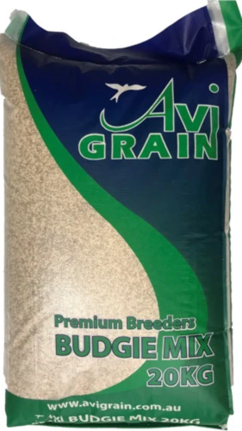 Avigrain Budgie Mix Green 20Kg Premium Birdseed Breeder