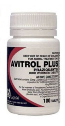 Avitrol Plus Bird Wormer Tablets
