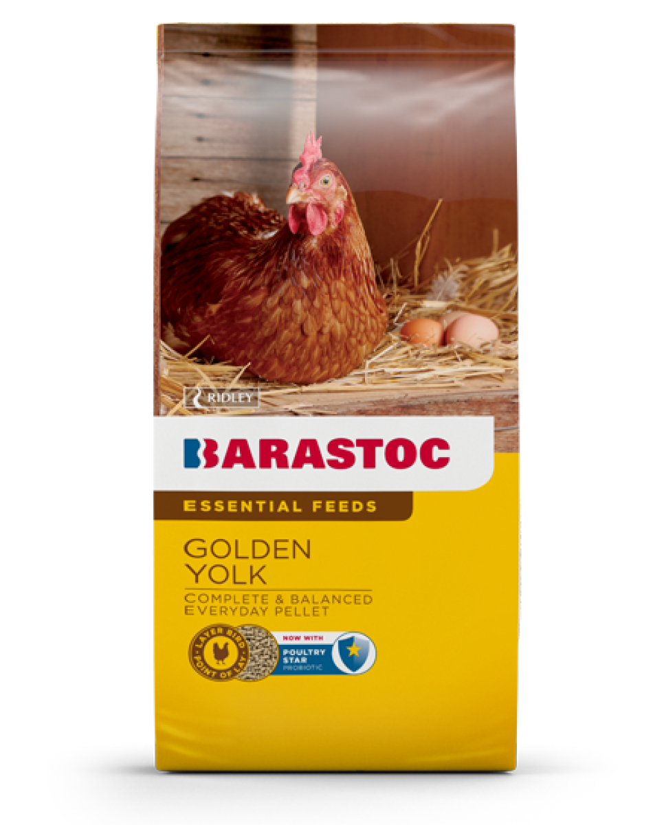 Golden Yolk 20kg Barastoc Essential Balanced Poultry