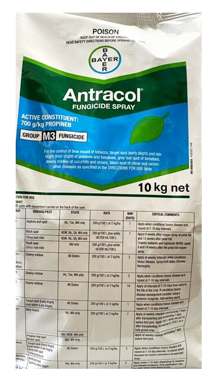 BAYER ANTRACOL Fungicide Spray 10Kg Crop Disease