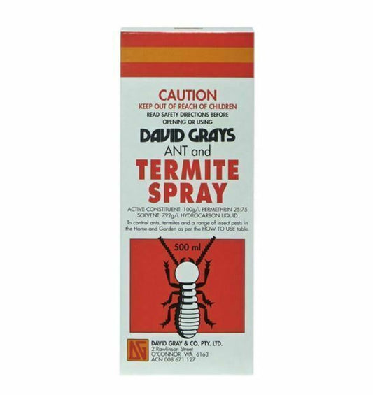 David Gray -Termite Ant Killer Spray 500ml  Pests Home