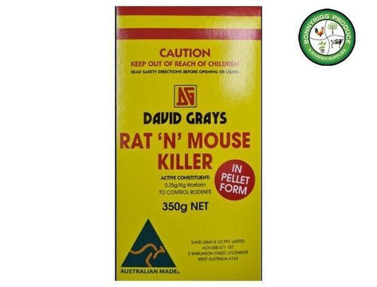 David Grays Rat & Mouse Killer Pellets 350g