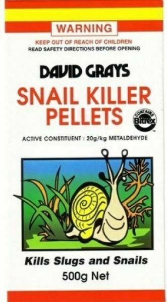 DAVID GRAYS Snail Killer Pellets For Killing Snails 500g