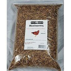 Dried Mealworm 850gm Treats for Chickens and other
