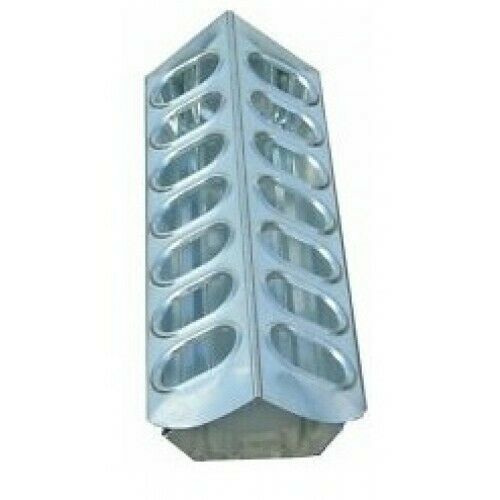 Galvanized Feeder with Holes 370mm