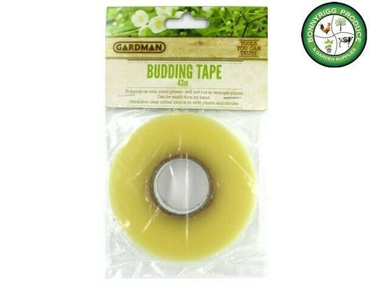 Gardman Budding Tape Grafting Clear Tie Tape 43m x 12mm