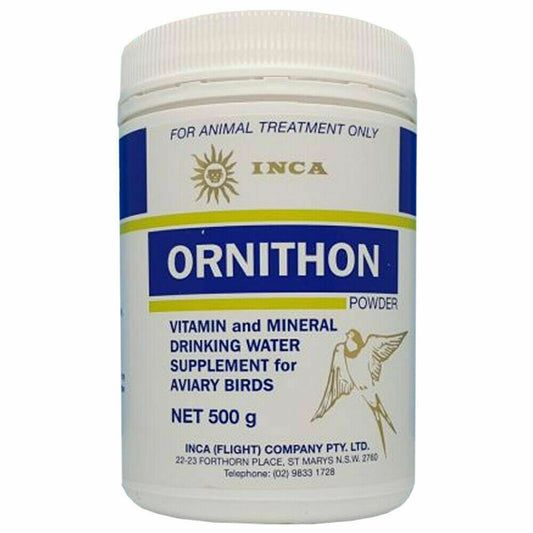 INCA ORNITHON Powder 500g Aviary Birds Vitamin Mineral