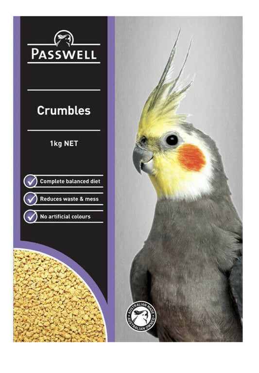 Passwell Small Bird Crumbles 1kg
