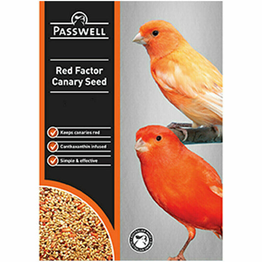 Passwell Red Factor Canary Seed With Canthaxanthin 1.5k