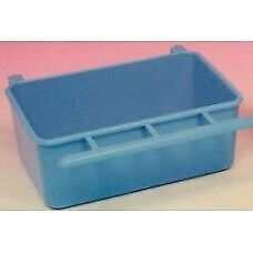 Plastic Rectangular Seed cup Perch Extra Large 13.5cm