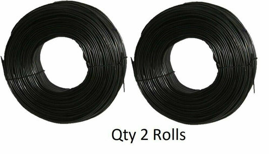 Rally Belt Pack Tie Wire Black Annealed - 2 Rolls