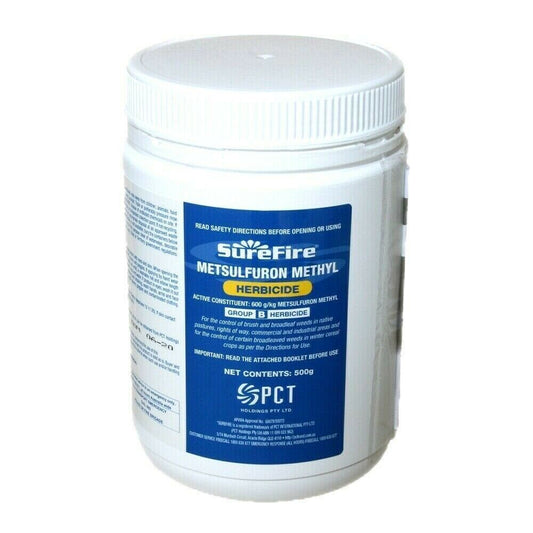 SUREFIRE Metsulfuron Methyl Herbicide 500g Professional