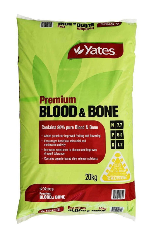 Yates Blood & Bone Based Organic Fertiliser 20Kg