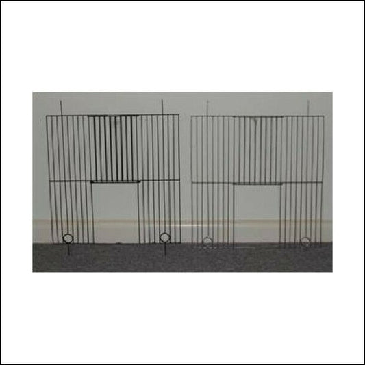 Cage Front -Silver Canary Cage Front 350x357mm-CFR10