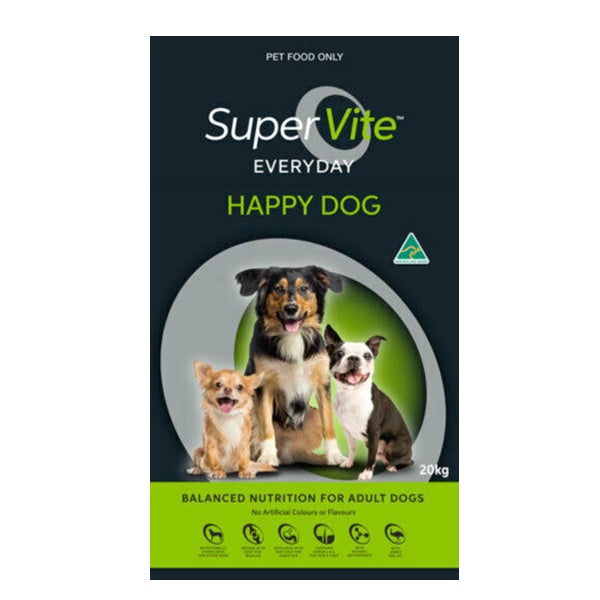 Supervite Everyday Happy Dog Dogfood – Bonnyrigg Produce & Garden Supplies