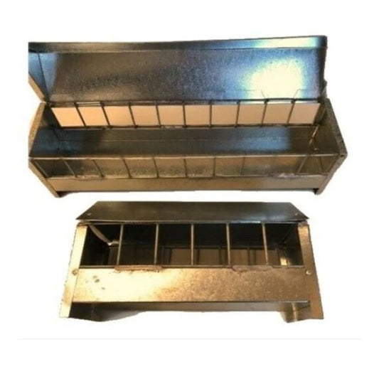 Metal Trough 33cm Length For Birds  Chickens  Pigeon-MP30A